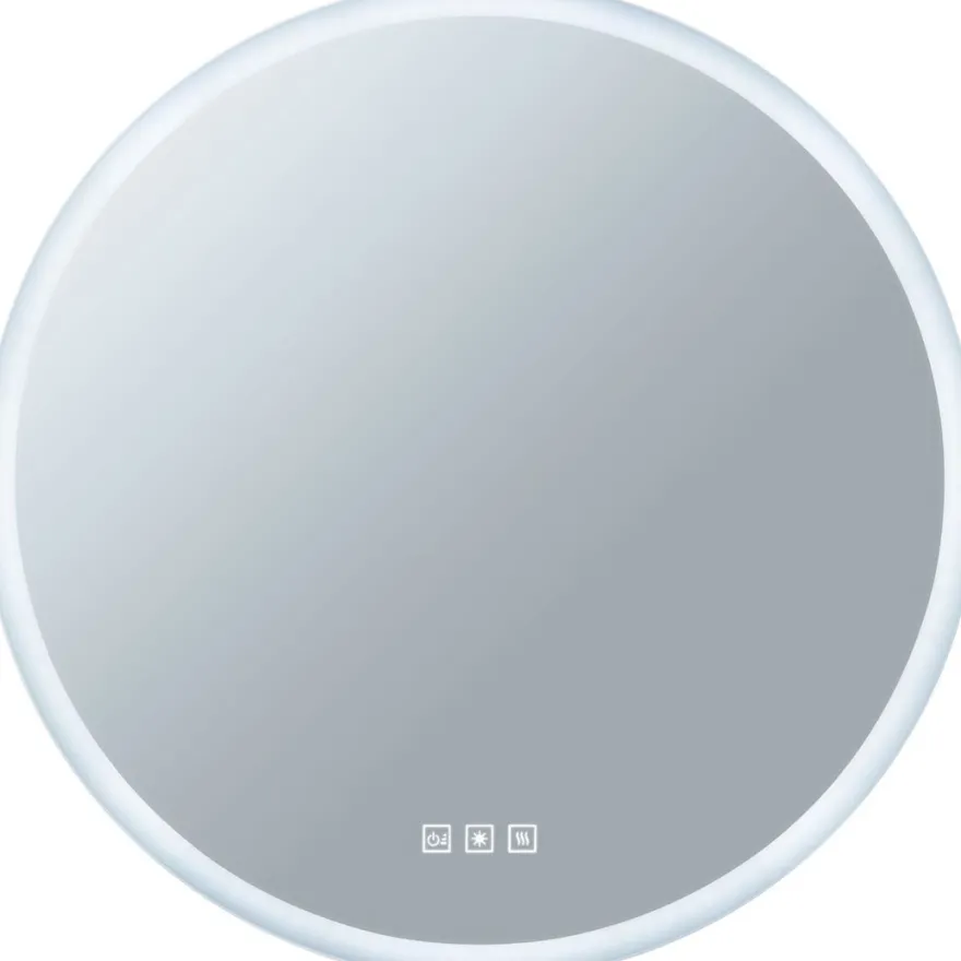 LED-valopeili lämmityksellä Paulmann Mirra, IP44, 1580lm, 21W, säädettävä värilämpötila, himmennettävä, valkoinen
