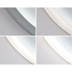 LED-valopeili lämmityksellä Paulmann Mirra, IP44, 1580lm, 21W, säädettävä värilämpötila, himmennettävä, valkoinen
