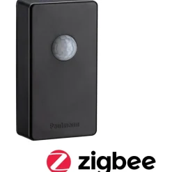 Liike- ja hämärätunnistin Paulmann Plug & Shine, Smart Home Zigbee 3.0, 4.8V, antrasiitti