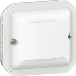 Liiketunnistinmekanismi Legrand Plexo 2-johdin ilman nollaa, 100 W LED, harmaa/valkoinen