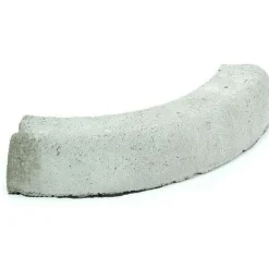 Liimattava reunakivi Rudus, kaarre R500 kupera, 500x130x120mm, sileä, harmaa