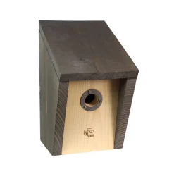 Linnunpönttö EcoFurn Pönttö 32, puu, kallionharmaa