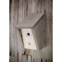 Linnunpönttö EcoFurn Pönttö 32, puu, kallionharmaa