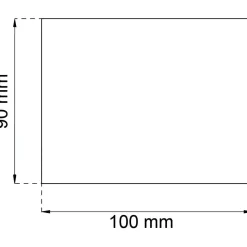 Liukueste Habo 4031, 100x85mm, solukumi