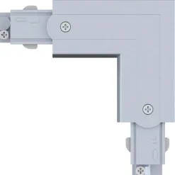 L-liitin Paulmann ProRail3, 101x101mm, sisä, eri värejä