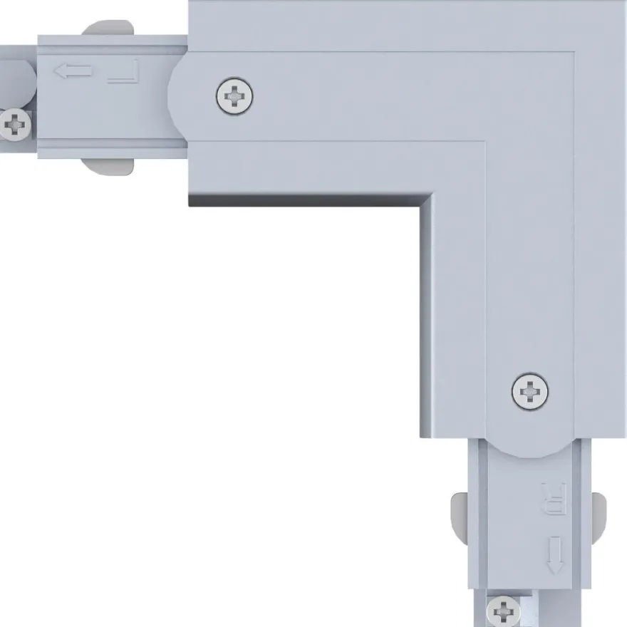L-liitin Paulmann ProRail3, 101x101mm, sisä, eri värejä