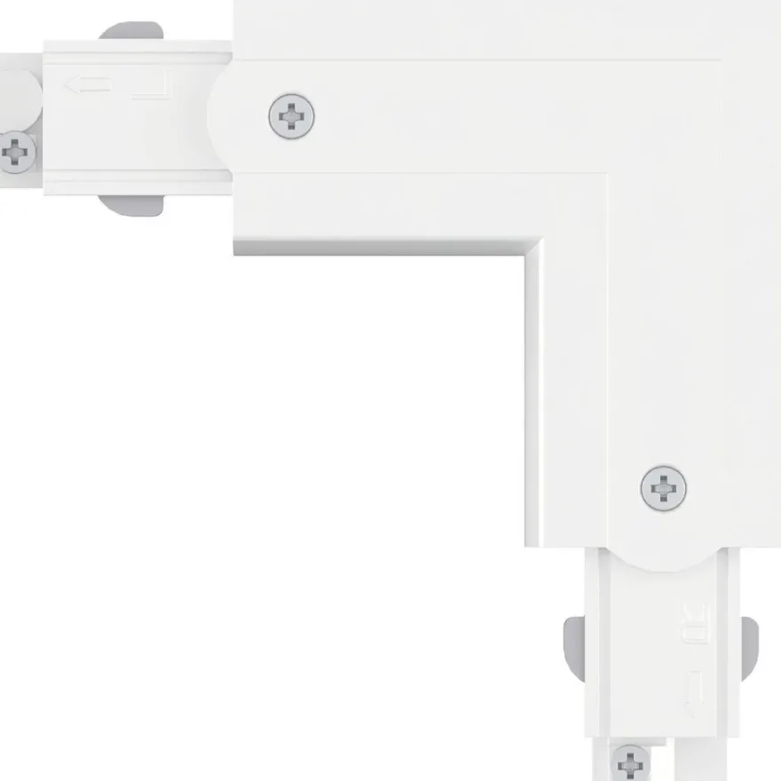 L-liitin Paulmann ProRail3, 101x101mm, sisä, eri värejä