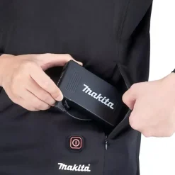 Lämpöpaita Makita CXT DCX201A, 12V akulla