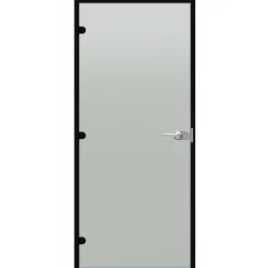 Lukittuva lasiovi Harvia, 9x21, alumiinikarmi, satiini