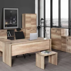 Lukollinen kaappi Linento Furniture NKT-555-TT-1, leveys 72cm, korkeus 187cm, ruskea