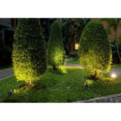Maapiikkivalaisin Sylvania SylSpike, 131x60mm, 6.7W, 3000K, IP65/68, musta