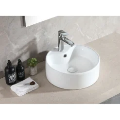 Malja-allas Bathco Nasca Ø410mmvalkoinen