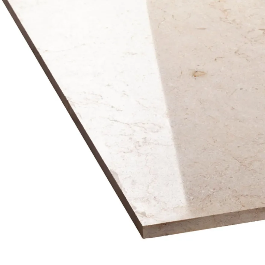 Marmorimosaiikki Qualitystone Crema Light, kiiltävä, verkolla, 305 x 305/15 x 151 mm
