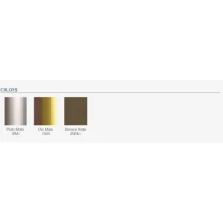 Mattolista Euroshrink alumiini 268a, 8-12mm x 2.5m, eri värejä