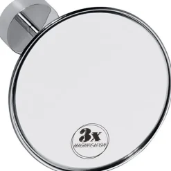Meikkipeili Bemeta Omega, ø 140 mm, hopea