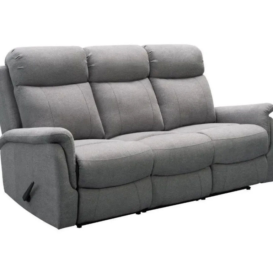 Mekanismisohva Tenstar Rubin, 3-istuttava, harmaa