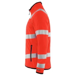 Microfleecepusero Blåkläder 4941 Highvis, huomiopunainen