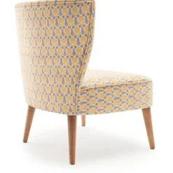 Nojatuoli Linento Furniture Viola Berjer Papatya, monivärinen