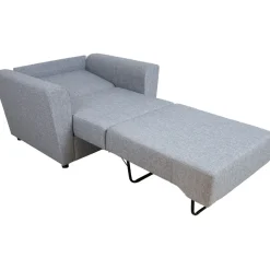 Nojatuolisänky Home4You VESPER, harmaa