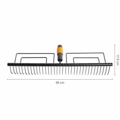 Nurmikkoharava Fiskars QuikFit, 57 cm