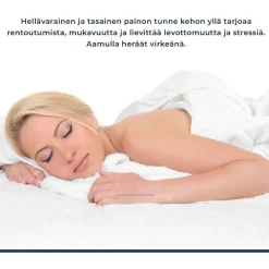 Painopeitto Polar Night Queen, 200x220cm, 12kg, tummanharmaa