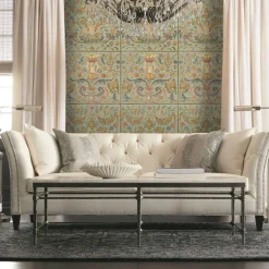 Paneelitapetti Mindthegap Brocade, 1.56x3m, vihreä