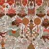 Paneelitapetti Mindthegap Yama Dharmaraja, 1.56x3m, vaalea