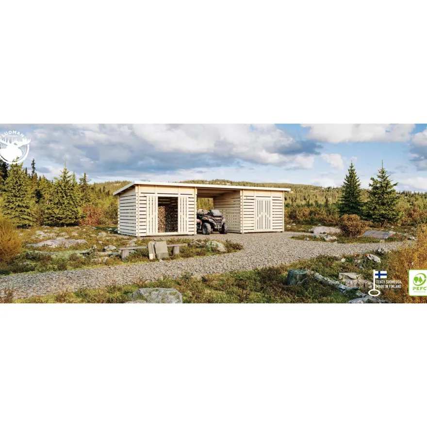 Parilato Luoman Lillevilla 595 Nattaset, 21.7m²