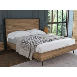 Parisänky Linento Furniture FRN-7004, pähkinäpuu