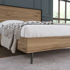 Parisänky Linento Furniture FRN-7004, pähkinäpuu
