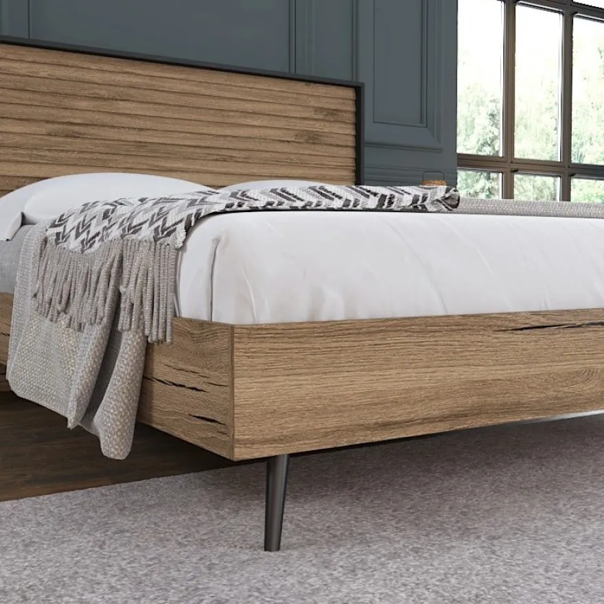 Parisänky Linento Furniture FRN-7004, pähkinäpuu