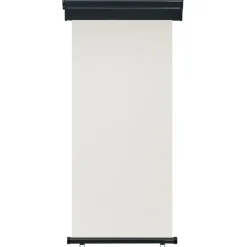 Parvekkeen sivumarkiisi, 85x250 cm, kerma