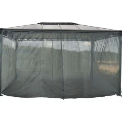 Paviljongin hyttysverhosetti Palram-Canopia Martinique 4300, harmaa