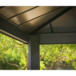 Paviljonki Palram-Canopia Dallas, 26m², 4.3x6m, 14x20ft, harmaa