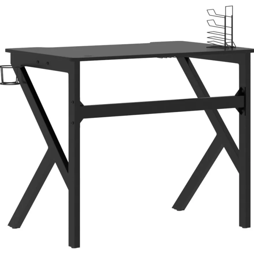 Pelipöytä K-jaloila, 90-110x60x75cm, eri kokoja ja värejä