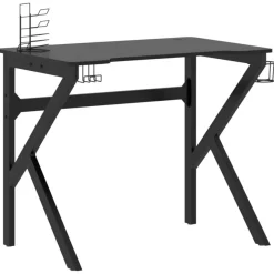 Pelipöytä K-jaloila, 90-110x60x75cm, eri kokoja ja värejä