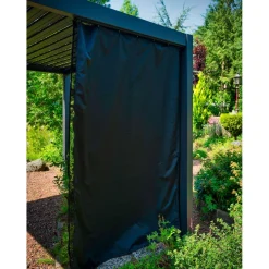 Pergola Home4You Mirador-111, 300x400cm, verhoilla, tummanharmaa