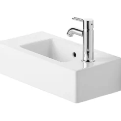 Pesuallas pöytätasolle, Vero, 500x250mm, vasen