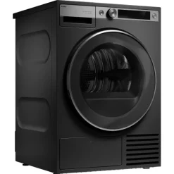 Pesutorni Asko W7096XG +T709HUG, 9/9 kg, 1600rpm, Wi-Fi, musta