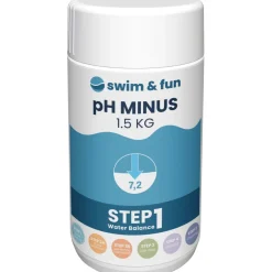 pH-säätöaine Swim & Fun pH Minus 1,5 kg