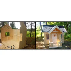Piharakennuksen asennus 4-5,9 m2 kokoisille rakennuksille