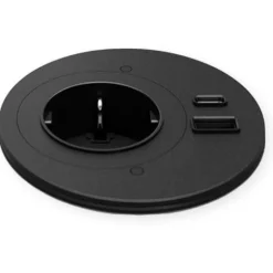 Pistorasia Limente Spot USB uppoasennettava IP20 240V