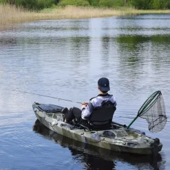 Poljettava kalastuskajakki Saimaa Kayaks Pedal Fisher