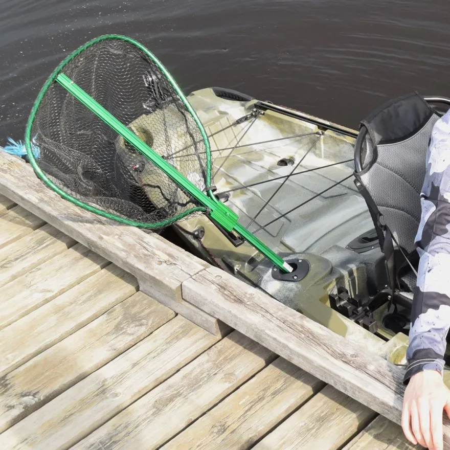 Poljettava kalastuskajakki Saimaa Kayaks Pedal Fisher