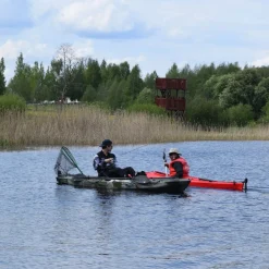 Poljettava kalastuskajakki Saimaa Kayaks Pedal Fisher