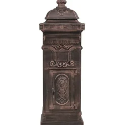 Postilaatikko alumiini vintagetyyli ruostumaton pronssi