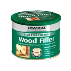 Puukitti Ronseal High Perf Wood filler, 275g, white valkoinen, ulko- ja sisäkäyttöön