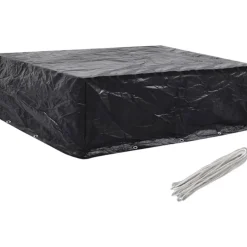 Puutarhakalusteiden suojat 2 kpl, 8 purjerengasta, 250x210x90 cm