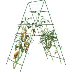 Puutarhasäleikkö köynnöskasveille A-runko 99x90x175,5 cm teräs (09281)