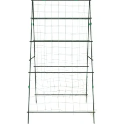 Puutarhasäleikkö köynnöskasveille A-runko 99x90x175,5 cm teräs (09281)